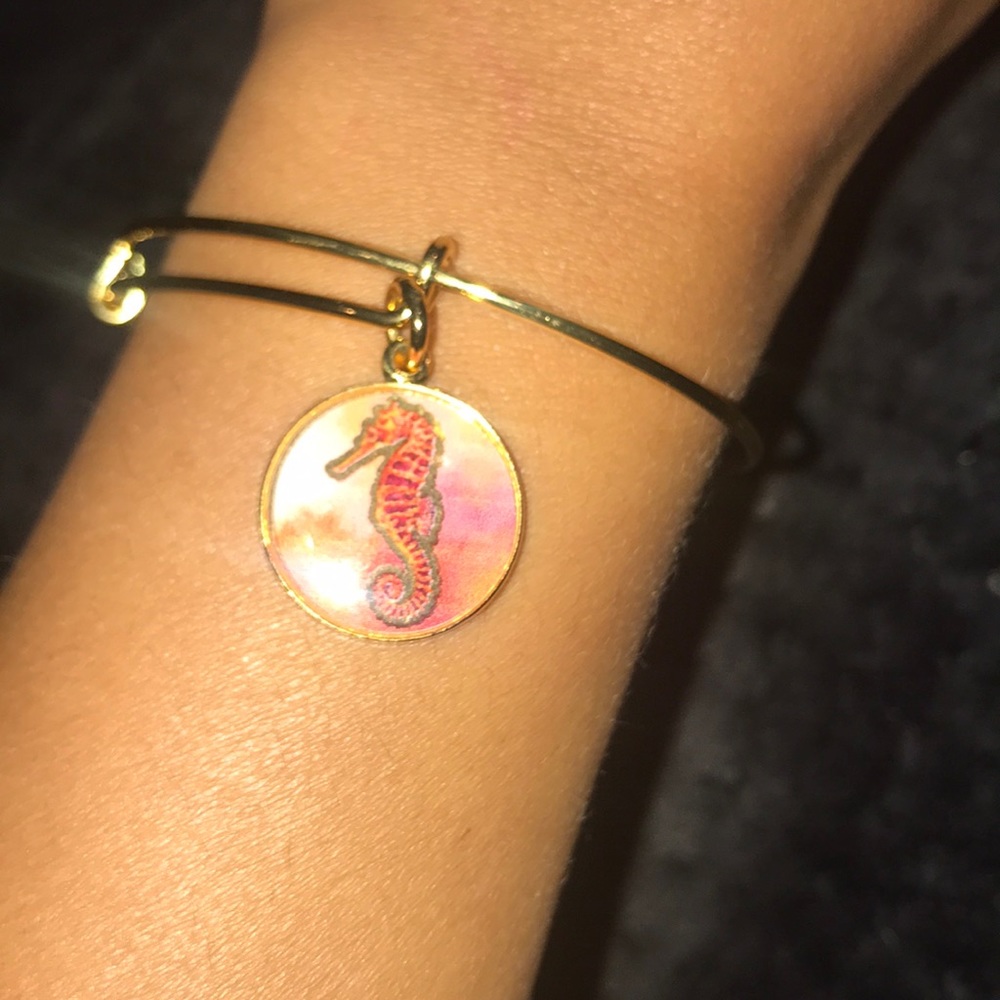 Alex and Ani Seahorse Bracelet